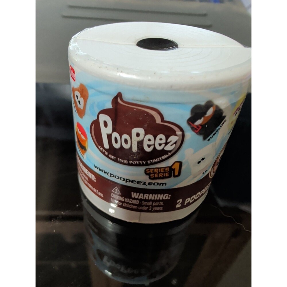 POOPEEZ SERIES 1 ~ 1 RANDOM BLIND CAPSULE ~ YOUTUBE POTTY TOYS ~ PENCIL TOPPERS